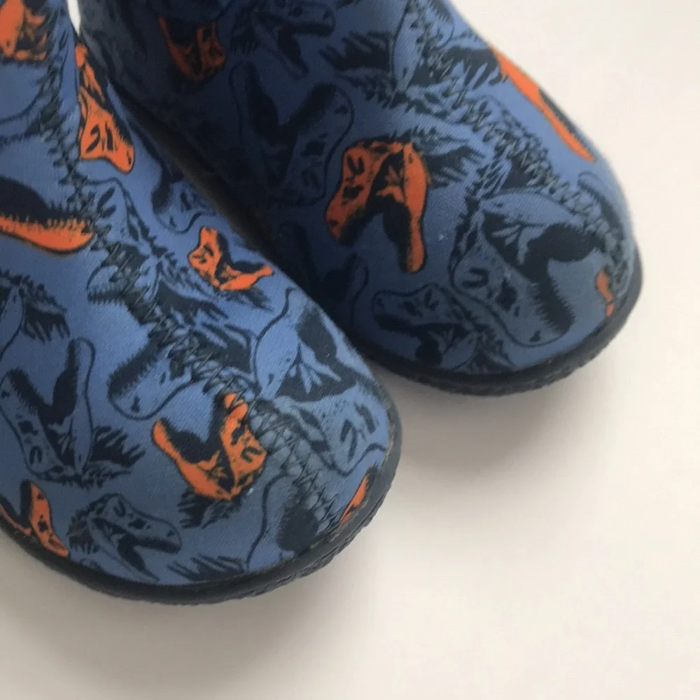 Baby Bogs Dinosaur Boots (size 7)